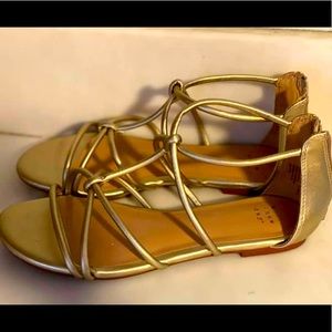 Like new, Gold Egyptian Sandals
